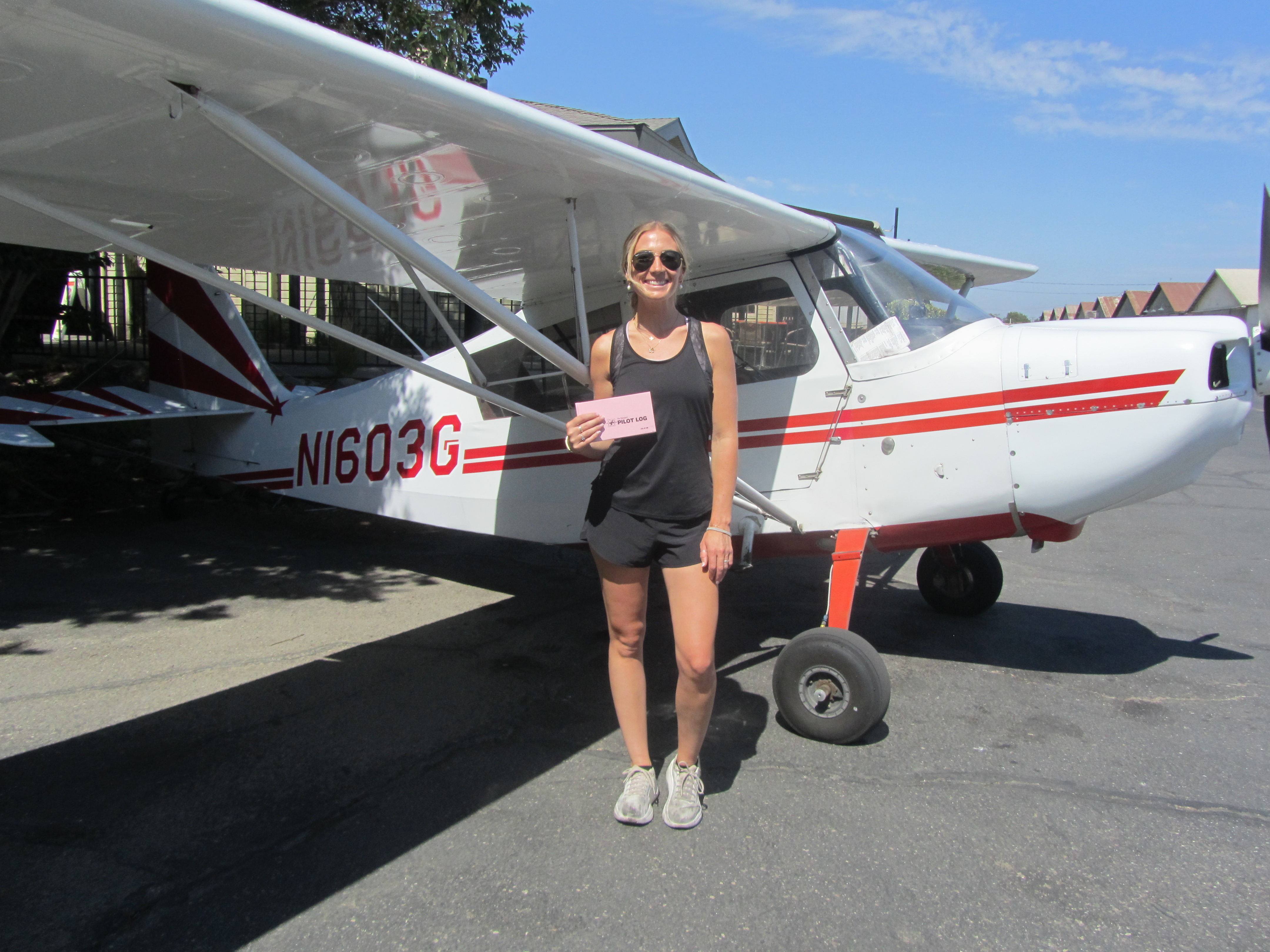 Tailwheel Endorsement - Natalie James